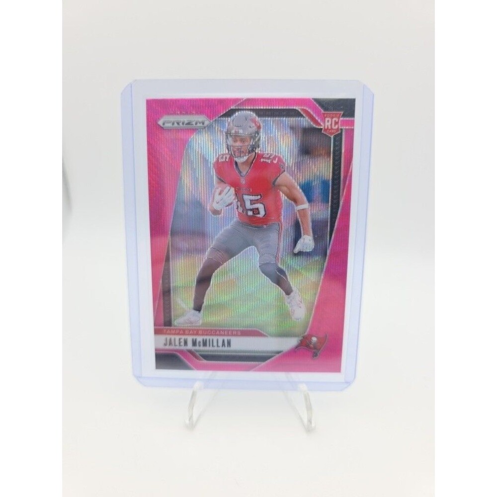 2024 Panini Prizm - Rookies Jalen McMillan #338 Pink Wave RC Tampa Bay Bucc 🔥🔥